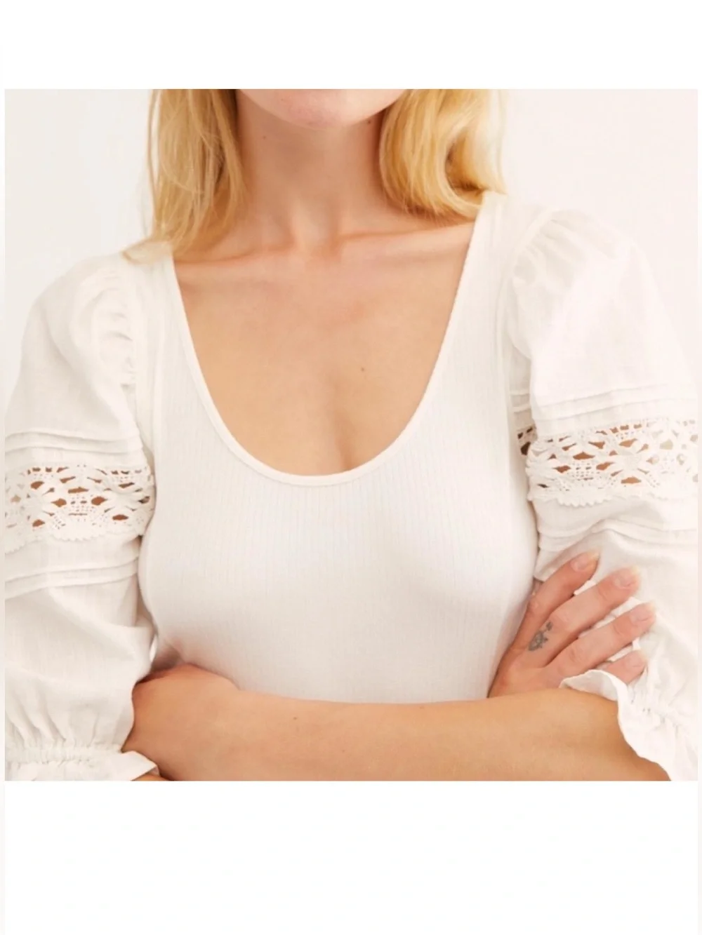 Free People Something Special Blouse